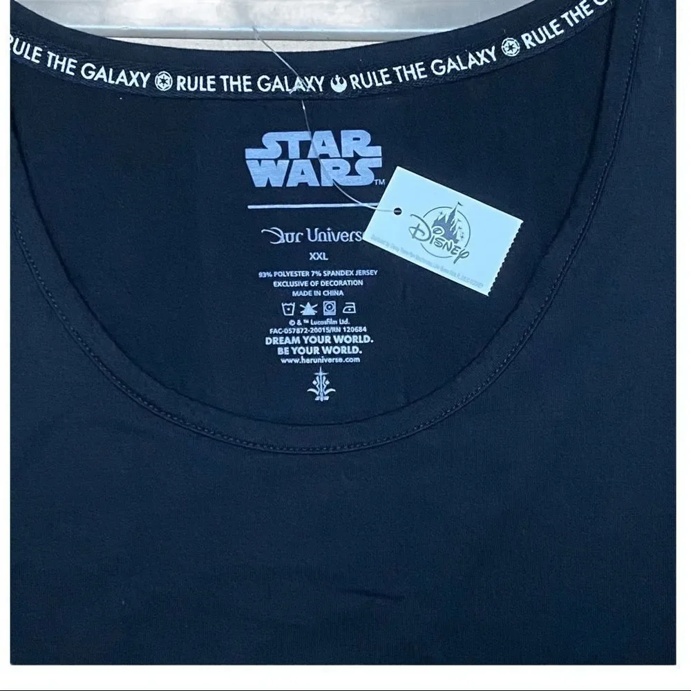 Star Wars Top Adult XXL Galaxy Logo Tank by Our‎ Universe Unisex